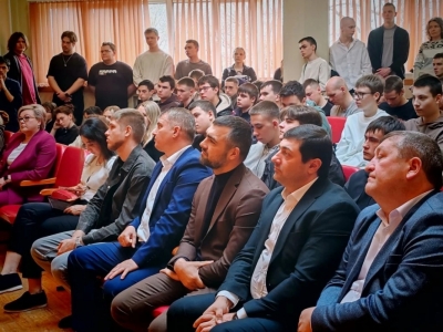 Встреча студентов с  представителями КПРФ СКФ БГТУ им.В.Г.Шухова